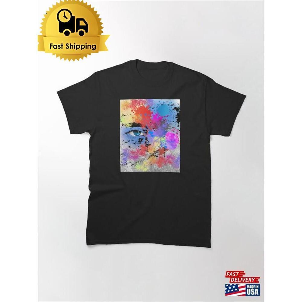 Colorful Straight Into The Eyes Classic T-Shirt